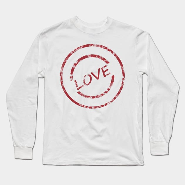 Love Long Sleeve T-Shirt by YellowLion